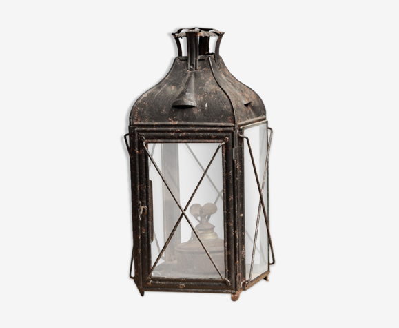 Ancient black lantern