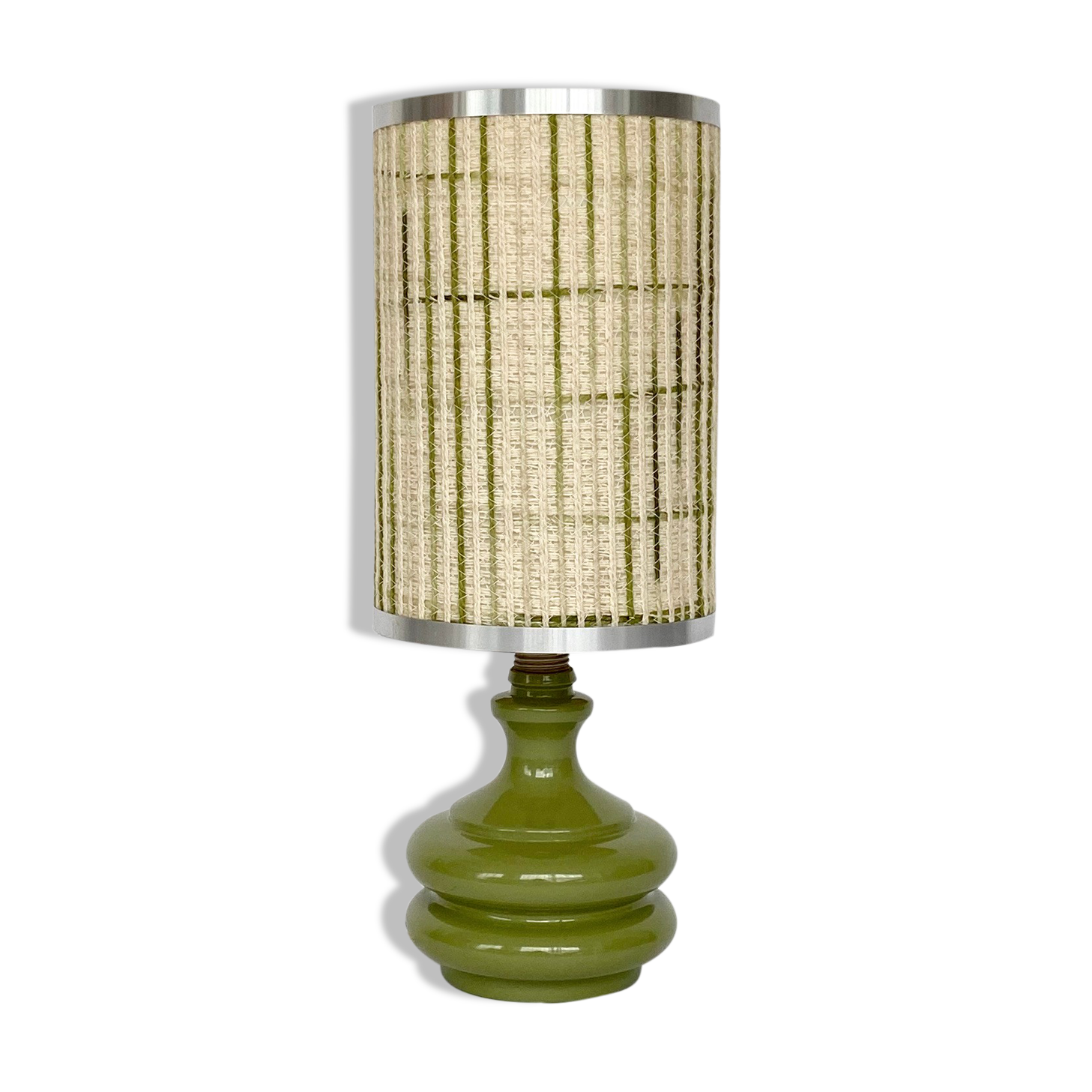 Lampe céramique à poser vintage 70