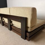 Brutalist 3-seater bench – Regain spirit – France, 1970s