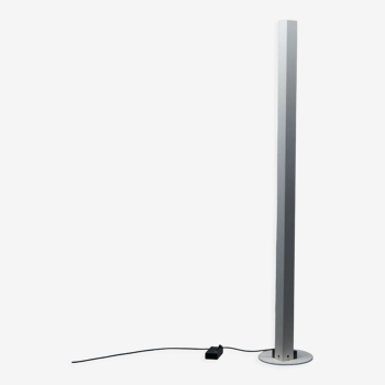 Lampadaire en acier laqué blanc OA+ années 1980 Suisse