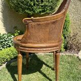 Walnut chair - Louis XVI style canage