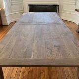 Large Provence farmhouse table in solid oak – 300 x 100 cm