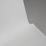 21th Century elegant white design chair, Belgium