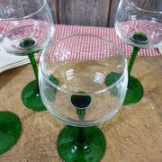 Verres de bistrot verres à vin blanc d'Alsace