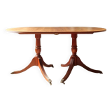 English oval table