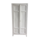 Paris wardrobe 2 doors pearl grey - vintage - 1950