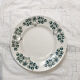 8 assiettes plates terre de fer