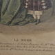 Fashion engraving frame of January 15, 1853 by Héloïse Leloir, at Maritan