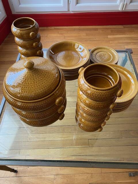 Gien vintage couscous service