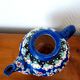 Vintage enamel ceramic teapot