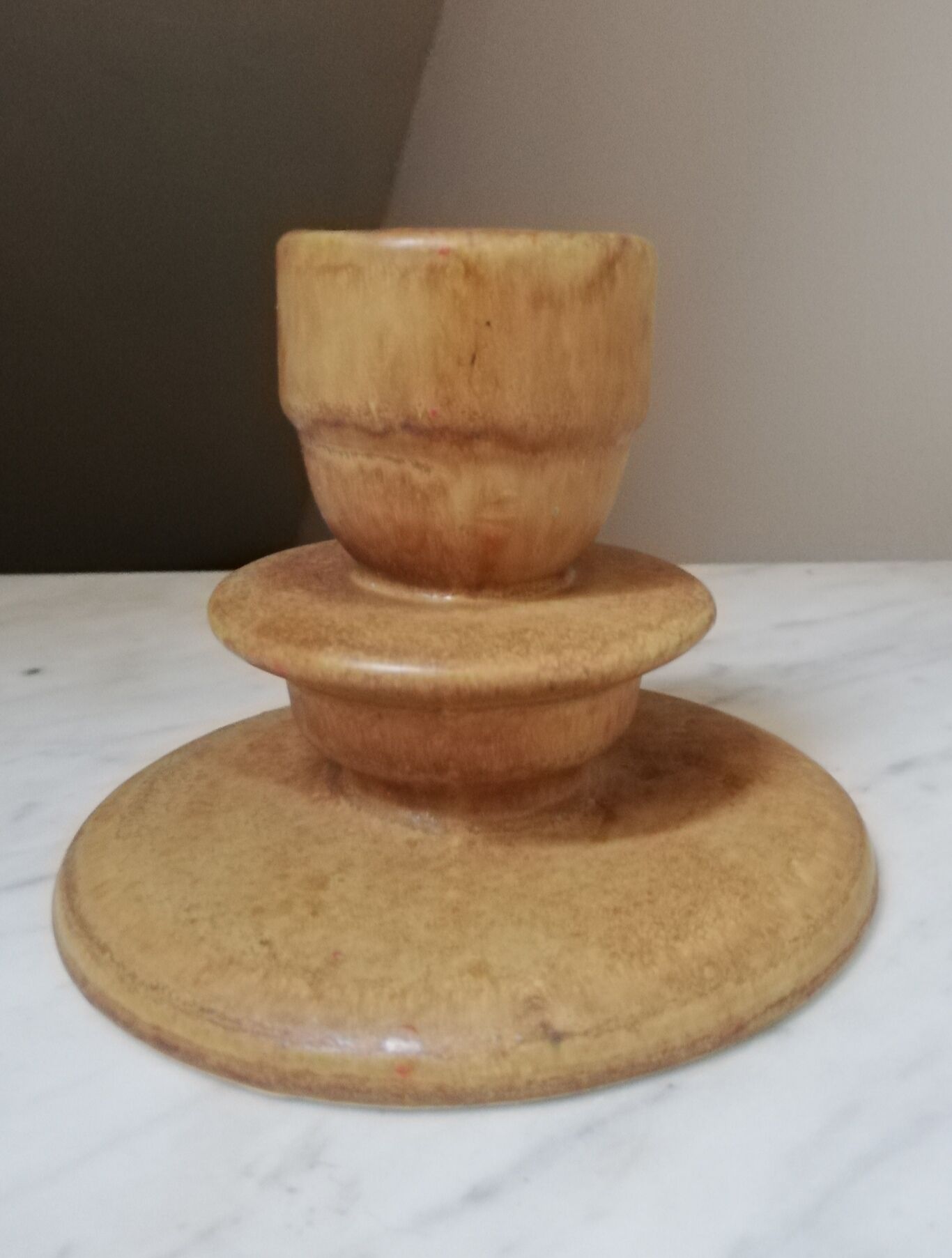 Sandstone hand candle holder