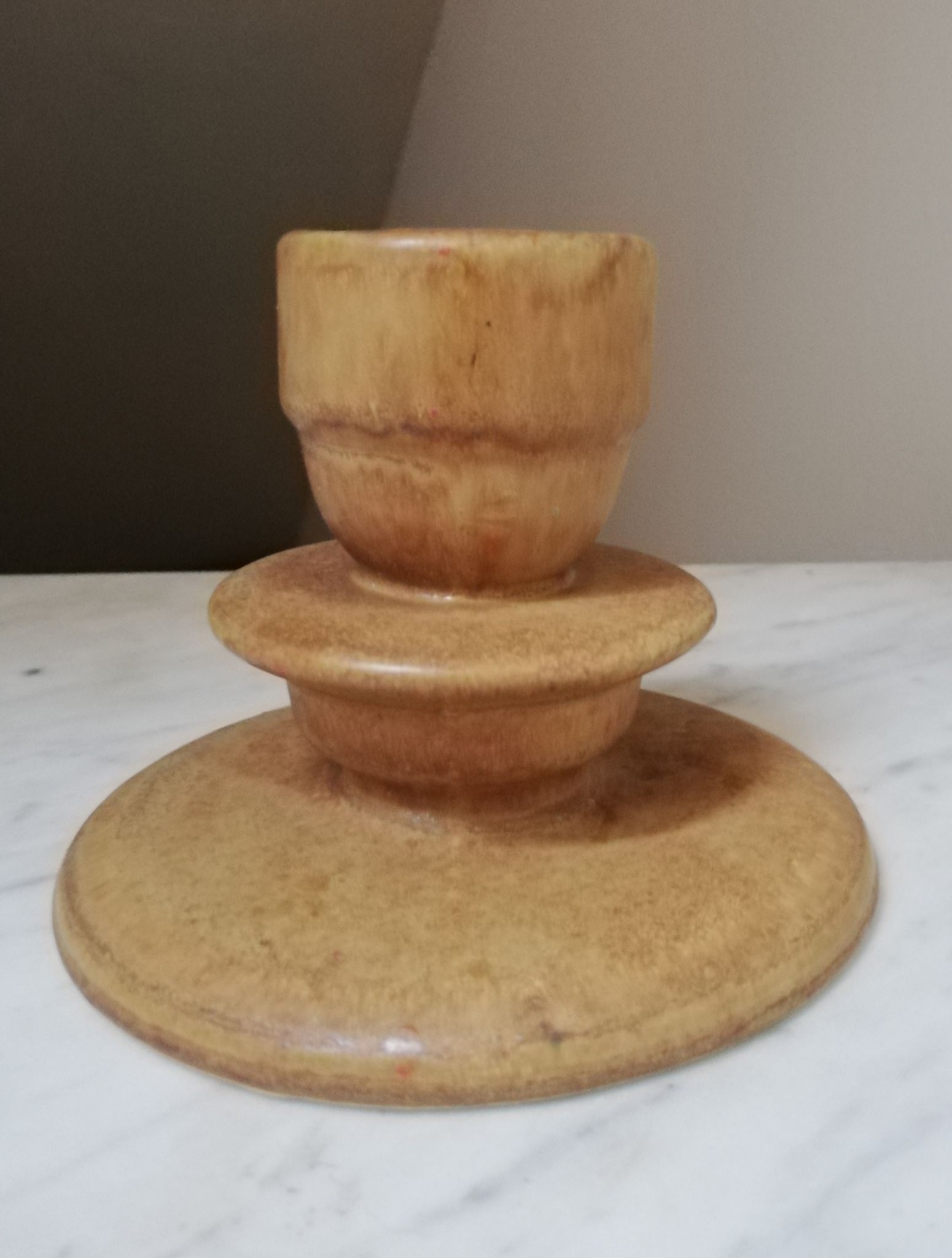 Sandstone hand candle holder