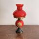 Opaline Table Lamp Florence Italy Fiorentine Vintage 1960 Napoléon III