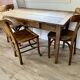 Oak farmhouse table