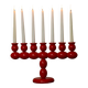 Candélabre suédois à fuseaux