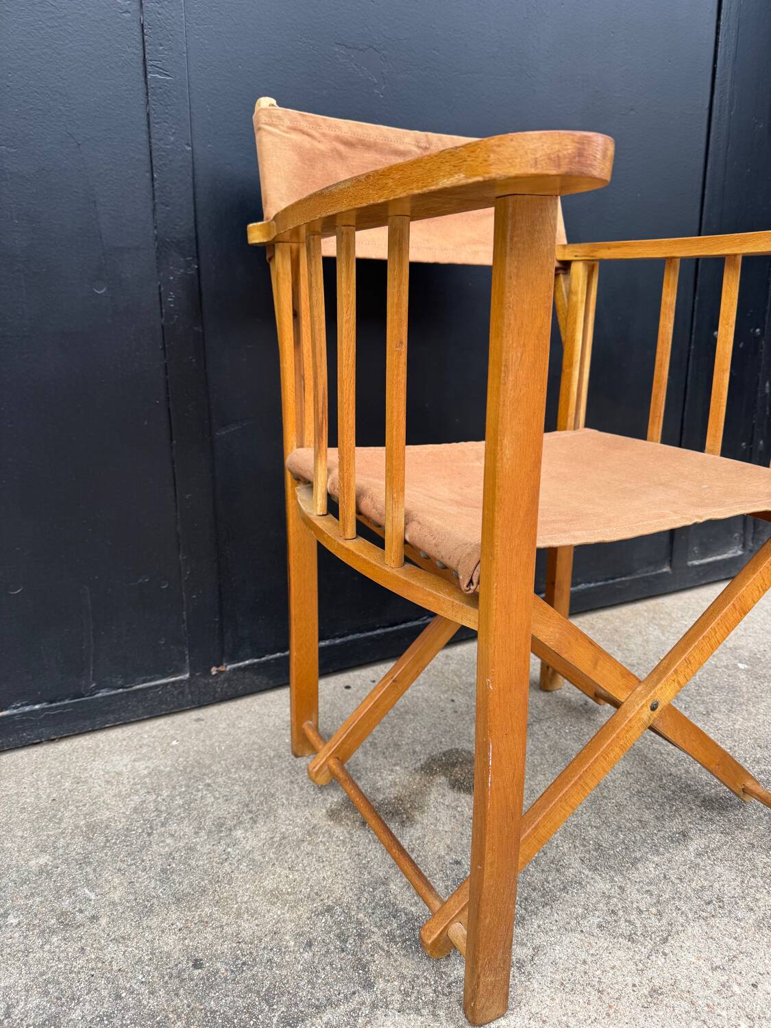 Director's chair from the 1950s.