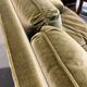 Khaki velvet toad sofa