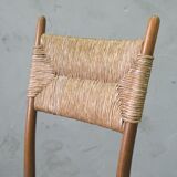 Mid-century italian dining chairs, 1950s, set of 5