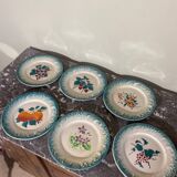 Antique dessert plates