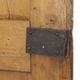 Antique Rustic Farmhouse Folk Art Painted Bridal Cabinet 1860