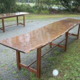 Brutalist farmhouse table