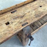 Large antique carpenters working table