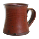 Handmade mug, French manufacture of Taizé, vintage pottery,