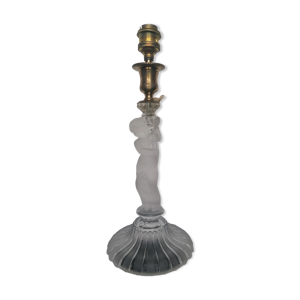 Pied de lampe putti au
