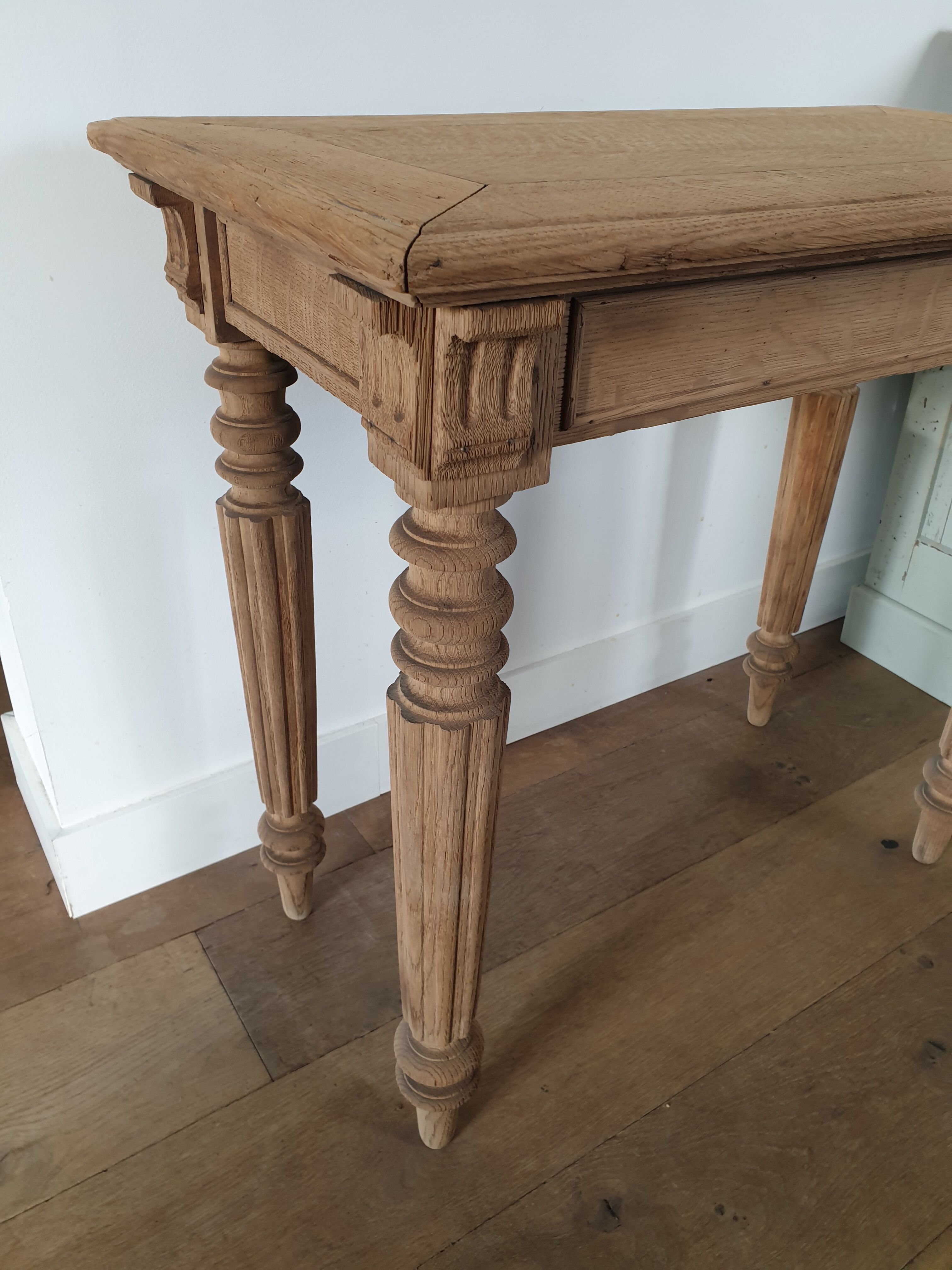 Oak side table