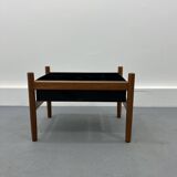 Vintage danishs modern modern teak, brass planter/ flower box/pot plant stand 1960s