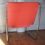 Hanging chair with boudin seat