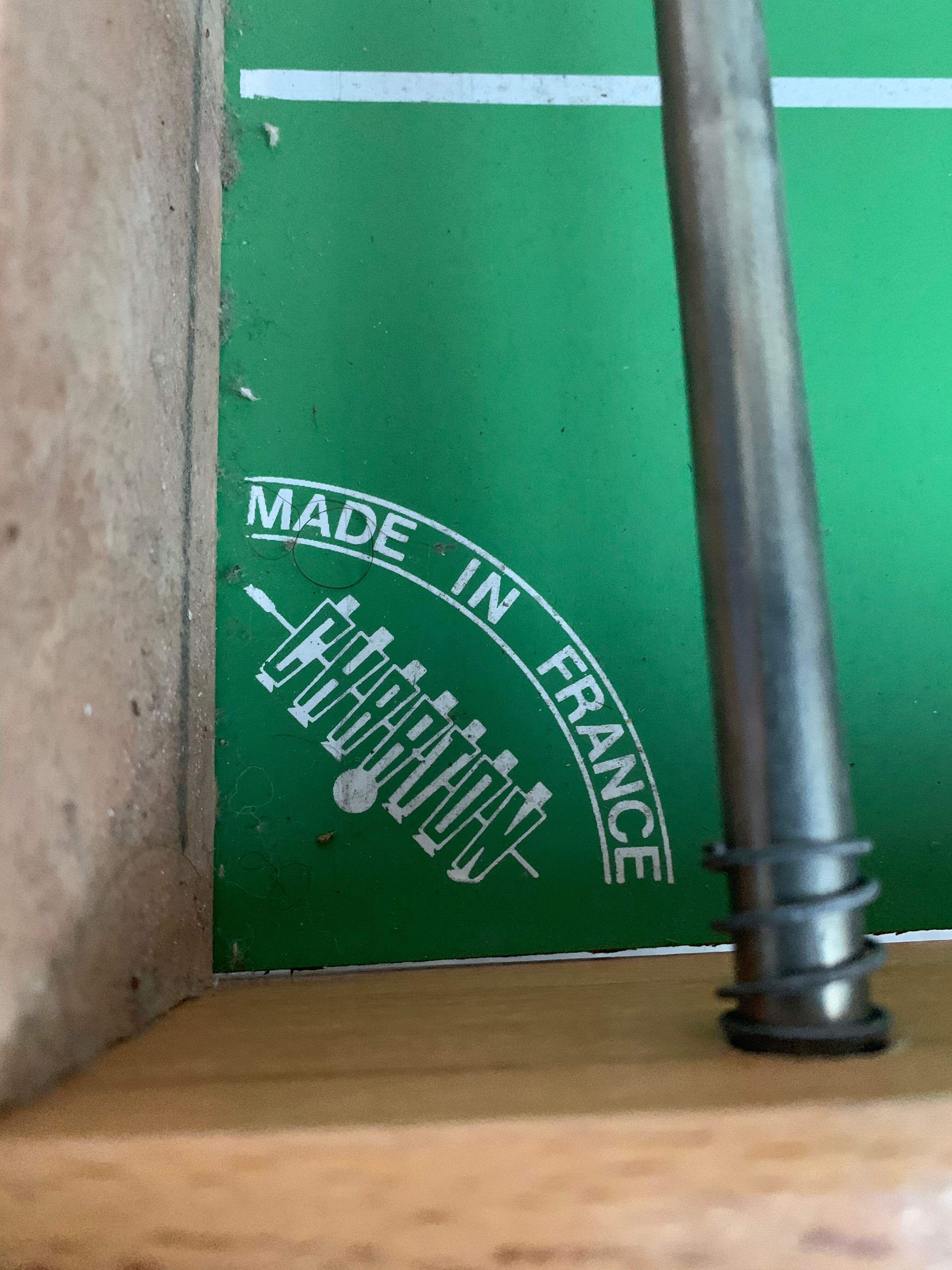 Baby foot chartin vintage