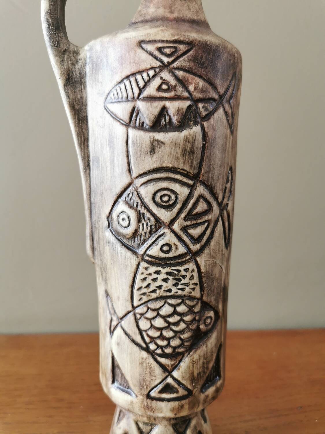 Vase soliflore vintage en céramique de San Marin