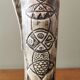 Vintage ceramic bud vase from San Marino