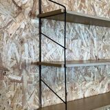 60s 70s OAK String shelf wall shelf String shelf Danish Design Denmark