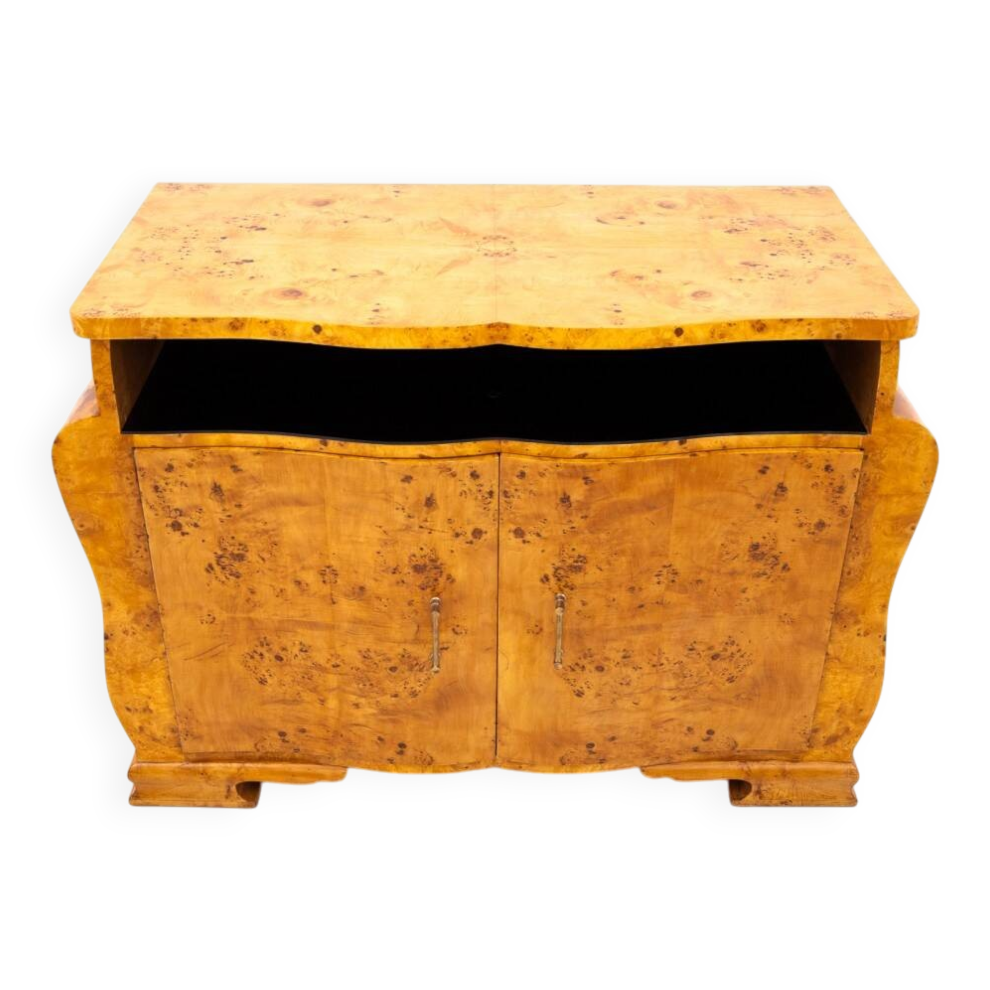 Art Deco chest of drawers from the 1940s, Poland.