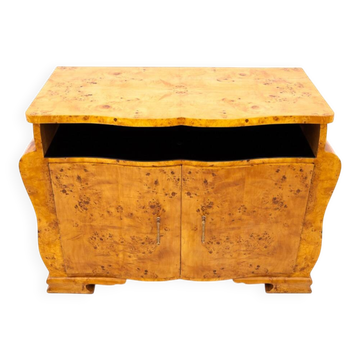 Art Deco chest of drawers from the 1940s, Poland.