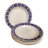 Vintage plates sea pattern