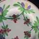 Old plate 1083 SARREGUEMINES FLOWERS CREUSE