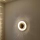 Italian Sunburst Wall Lamp or Flush Light