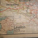 Map vidal lablache Paris
