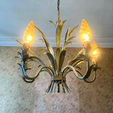 Vintage ear of wheat chandelier