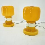 Pair of Midcentury Table Lamps by Zbyněk Hřivnáč, Equipment Hotel Praha, 1960s