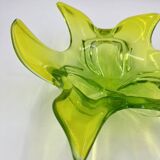Glass fruit basket