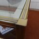 Table basse en verre esprit Jansen & Pierre Vandel années 60