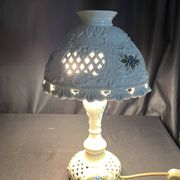 Bassano Italy 20th century earthenware table lamp
