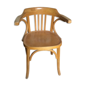 fauteuil bois courbe