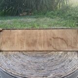Vintage rattan shelf