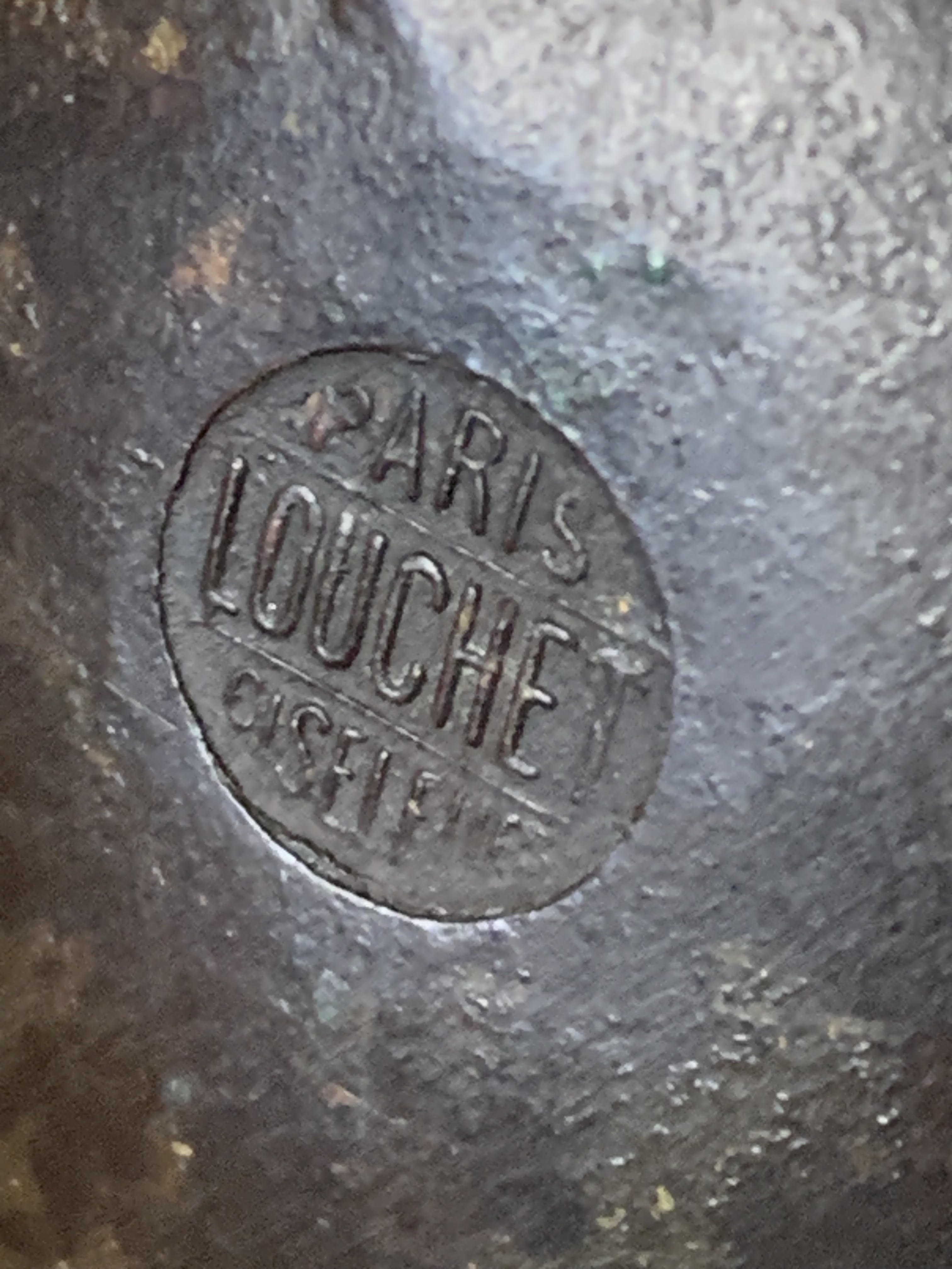 Bronze urn Louchet