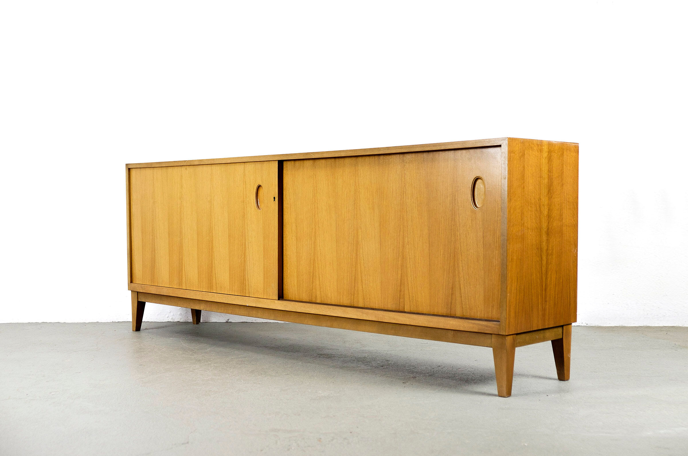 Enfilade en noyer vintage par Georg Satink pour WK Möbel, Allemagne, années 1960